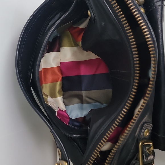 🖤💛 Vintage COACH Leather Shoulder Bag - Picture 10 of 10